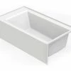Outlet 😍 Aquatic Industries Everyday 60 x 37-1/4 in. Soaker Alcove Bathtub with Left Drain in White ⌛ 2 Outlet 😍 Aquatic Industries Everyday 60 x 37-1/4 in. Soaker Alcove Bathtub with Left Drain in White ⌛ -Aquatic Industries Shop Query