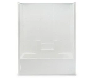 Flash Sale 🔥 Aquatic Industries Everyday 60 x 17 in. Right-Hand Smooth Tile Tub and Shower in White 🤩 3 Flash Sale 🔥 Aquatic Industries Everyday 60 x 17 in. Right-Hand Smooth Tile Tub and Shower in White 🤩