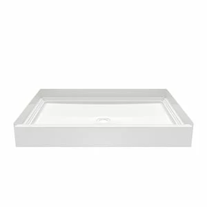 Discount 🤩 Aquatic Industries 48 in. Rectangle Shower Base in White 👏 3 Discount 🤩 Aquatic Industries 48 in. Rectangle Shower Base in White 👏