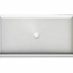 Budget π€© Aquatic Industries Everyday 60 in. Shower Pan with Center Drain in White π