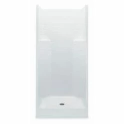 Outlet 🔔 Aquatic Industries Everyday 35-1/4 x 42 x 77-1/4 in. Alcove Shower Unit in White 😉