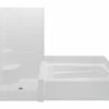 Cheapest ✨ Aquatic Industries Darsey 42 x 102 in. Tub and Shower with Left Drain in White 🔥 -Aquatic Industries Shop Query 140