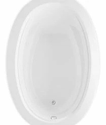 Cheap 😀 Aquatic Industries Belmont II 71 x 41-1/2 in. Soaker Drop-In Bathtub with Universal Drain in White 👏