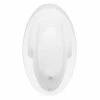 Hot Sale ⌛ Aquatic Industries Builder's Choice 66 x 41-1/4 in. Soaker Drop-In Bathtub with Universal Drain in White 🔥 -Aquatic Industries Shop Query 181
