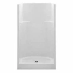 Promo 🌟 Aquatic Industries Everyday 35-1/4 x 42 x 76-1/4 in. Alcove Shower Unit in White 😉
