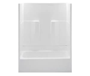 Outlet 😀 Aquatic Industries Everyday 31-1/4x 60 in. Tub and Shower with Right Hand Drain in White 🥰 3 Outlet 😀 Aquatic Industries Everyday 31-1/4x 60 in. Tub and Shower with Right Hand Drain in White 🥰