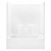 Buy 😉 Aquatic Industries Everyday 60 x 31-1/4 in. Tub & Shower Unit with Right Drain in White 😀 1 Buy 😉 Aquatic Industries Everyday 60 x 31-1/4 in. Tub & Shower Unit with Right Drain in White 😀 -Aquatic Industries Shop Query 189