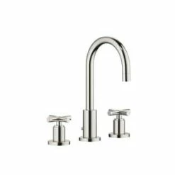 Outlet 🌟 Dornbracht USA Tara Two Handle Bathroom Sink Faucet in Platinum ⭐