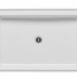 Budget π― Aquatic Industries Everyday 48 in. Shower Pan with Center Drain in White π§¨