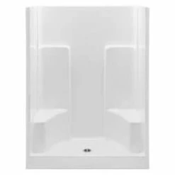Best reviews of ✔️ Aquatic Industries Everyday 54-1/8 x 36-1/4 x 73-1/4 in. Alcove Shower Unit in White ❤️