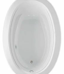 Best deal ⭐ Aquatic Industries Builder's Choice 71 x 41-1/4 in. Soaker Drop-In Bathtub with Universal Drain in White 🤩