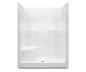 Discount 🔥 Aquatic Industries Everyday 37-1/4 x 60 x 77-1/4 in. Alcove Shower Unit in White 🎁 3 Discount 🔥 Aquatic Industries Everyday 37-1/4 x 60 x 77-1/4 in. Alcove Shower Unit in White 🎁