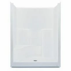Top 10 ✔️ Aquatic Industries Everyday 37-1/4 x 60 x 77-1/4 in. Alcove Shower Unit in White 😍