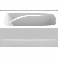 Cheapest ⌛ Aquatic Industries Everyday 60 x 36 in. Soaker Alcove Bathtub with Right Drain in White 🧨