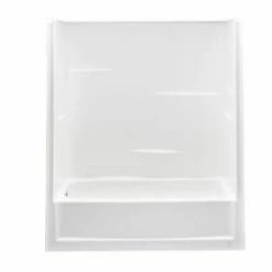 Outlet 💯 Aquatic Industries Everyday 60 x 31-1/4 in. Tub & Shower Unit with Right Drain in White 💯