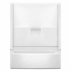 Cheap 🤩 Aquatic Industries 31-1/4 x 60 in. Tub & Shower Unit with Left Drain in White 🥰