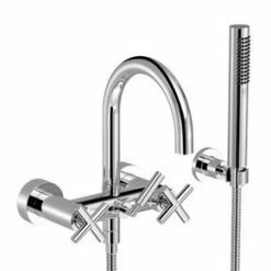 Brand new 👏 Dornbracht USA Tara Two Handle Wall Mount Filler in Polished Chrome 🔥