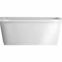 New 🌟 Aquatic Industries Builder's Choice 60 x 60 in. Corner Bathtub in White 💯