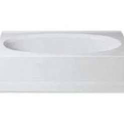 Buy 😉 Aquatic Industries Everyday 60 x 37-1/4 in. Soaker Alcove Bathtub Right Drain in White 👍