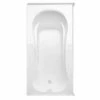 Best Sale 🧨 Aquatic Industries Vecelli 72 x 37-1/4 in. Soaker Alcove Bathtub with Right Drain in White 👍 -Aquatic Industries Shop Query 340
