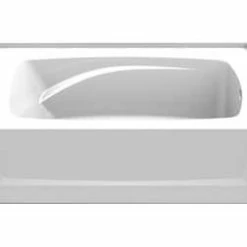 Coupon 🎁 Aquatic Industries 60 x 43-1/4 in. Soaker Alcove Bathtub with Left Drain in White 🧨