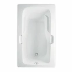 Outlet 💯 Aquatic Industries Builder's Choice 60 x 36 in. Soaker Drop-In Bathtub with Universal Drain in White 👍