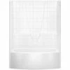 Cheapest 👏 Aquatic Industries Everyday 60 x 60 in. Tub and Shower with Left Hand Drain in White ❤️ 2 Cheapest 👏 Aquatic Industries Everyday 60 x 60 in. Tub and Shower with Left Hand Drain in White ❤️ -Aquatic Industries Shop Query 369