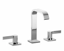 Cheapest 🔔 Dornbracht USA Imo Two Handle Widespread Bathroom Sink Faucet in Platinum Matte 🔔