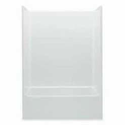 Buy 😉 Aquatic Industries Everyday 60 x 31-1/4 in. Tub & Shower Unit with Right Drain in White 🔔