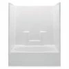Cheapest 👍 Aquatic Industries Everyday 60 x 42 in. Tub & Shower Unit with Right Drain in White ✨ -Aquatic Industries Shop Query 400