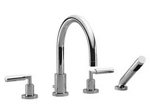 Flash Sale ๐ Dornbracht USA Tara Deckmount Tub Mixer Hand Shower with Double Lever Handle in Polished Chrome ๐ฅ 3 Flash Sale ๐ Dornbracht USA Tara Deckmount Tub Mixer Hand Shower with Double Lever Handle in Polished Chrome ๐ฅ