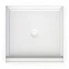 Coupon ⭐ Aquatic Industries Everyday 36 in. Shower Pan with Center Drain in White 😍 -Aquatic Industries Shop Query 415