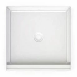 Coupon β Aquatic Industries Everyday 36 in. Shower Pan with Center Drain in White π