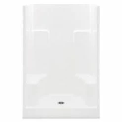 Discount 🔥 Aquatic Industries Everyday 36-1/4 x 48 x 76-1/4 in. Alcove Shower Unit in White 🔥