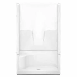 Wholesale 🥰 Aquatic Industries Remodeline Sectionals 34 x 48 x 77-1/4 in. Alcove Shower Unit in White 🔥