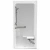 Promo 🤩 Aquatic Industries FreedomLine 36 x 36 in. ADA Shower in White 🥰 -Aquatic Industries Shop Query 443