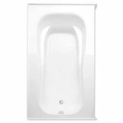 Discount ✨ Aquatic Industries Builder's Choice 59-1/8 x 40-3/16 in. Drop-In Bathtub with Universal Drain in White 🌟