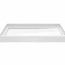 Best Sale βοΈ Aquatic Industries Veritek Proβ’ 60 X 30 in. Shower Base with Left Drain in White π