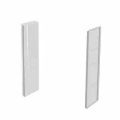 Buy π Aquatic Industries 62 x 24 in. Tub & Shower Wall in White π