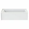 Discount ⭐ Aquatic Industries 60 x 33-1/2 in. Soaker Alcove Bathtub Right Drain in White 😍 -Aquatic Industries Shop Query 56