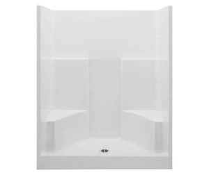 Flash Sale 🔥 Aquatic Industries Everyday 36-1/4 x 60 x 73-1/4 in. Alcove Shower Unit in White 🥰 2 Flash Sale 🔥 Aquatic Industries Everyday 36-1/4 x 60 x 73-1/4 in. Alcove Shower Unit in White 🥰
