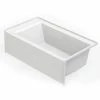 Outlet ๐ Aquatic Industries Everyday 60 x 33-1/4 in. Soaker Alcove Bathtub with Left Drain in White โญ 1 Outlet ๐ Aquatic Industries Everyday 60 x 33-1/4 in. Soaker Alcove Bathtub with Left Drain in White โญ -Aquatic Industries Shop Query 74